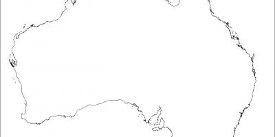 Australien tom karta